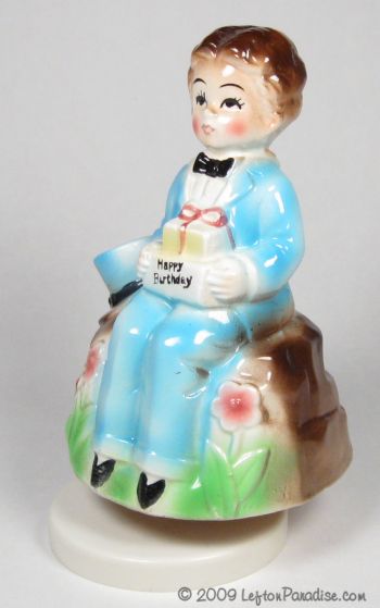 Birthday Boy Musical Figurine