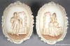 Courtly Dancers Wall Plaques -6967