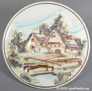 Colonial House and Bridge Plate - 016