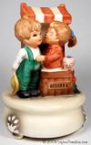 Musical Kissing Booth Figurine - 7817