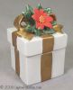 A Candle in a Gift Shaped Box - Lefton